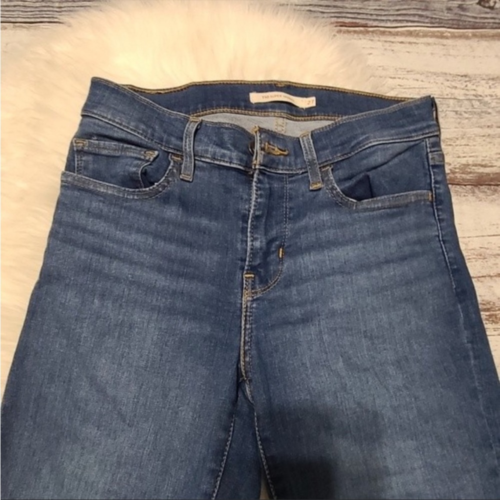 LEVI'S 710 High Rise Skinny Destroyed Jeans - Picture 6 of 11